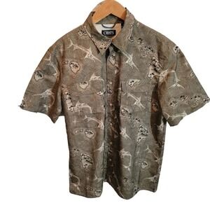 Chaps -Novelty Performance Shirt- size large